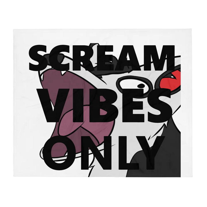 Scream Vibes Only Blanket product image (1)