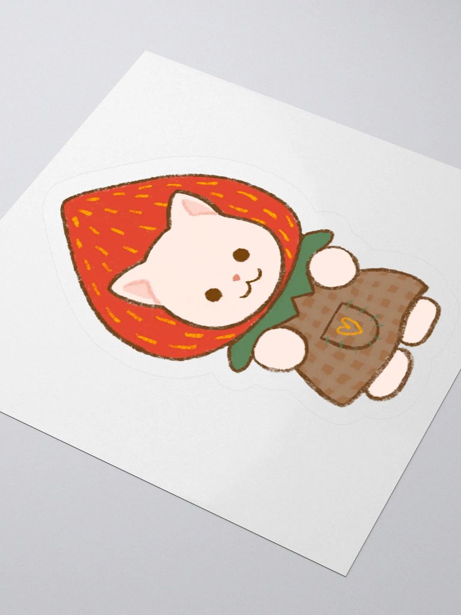little straberry friend / sticker product image (3)