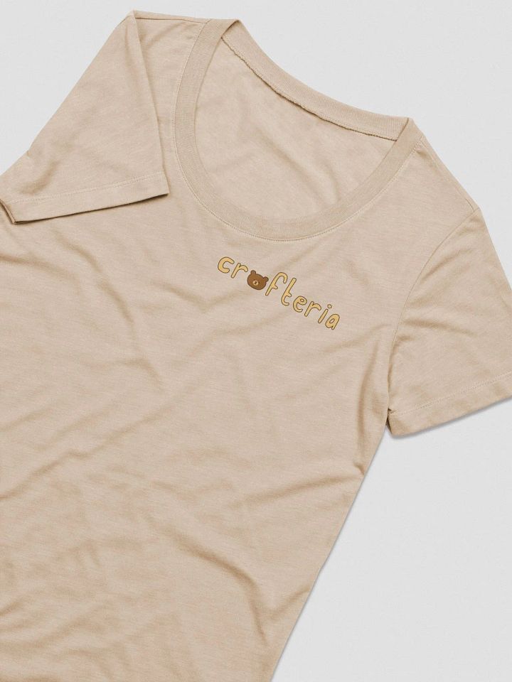 Crofteria Bear Text - T-shirt (Women's Triblend) product image (2)