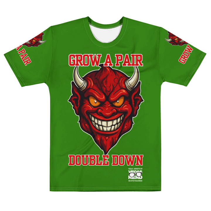 Grow A Pair - Double Down AOP Polyester Tee product image (1)