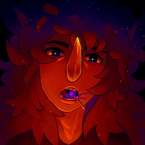 Ya boi hates grapes. #oc #character #characterdesign #ocart #red #blue #fantasy #illustration #artist #artistoninstagram