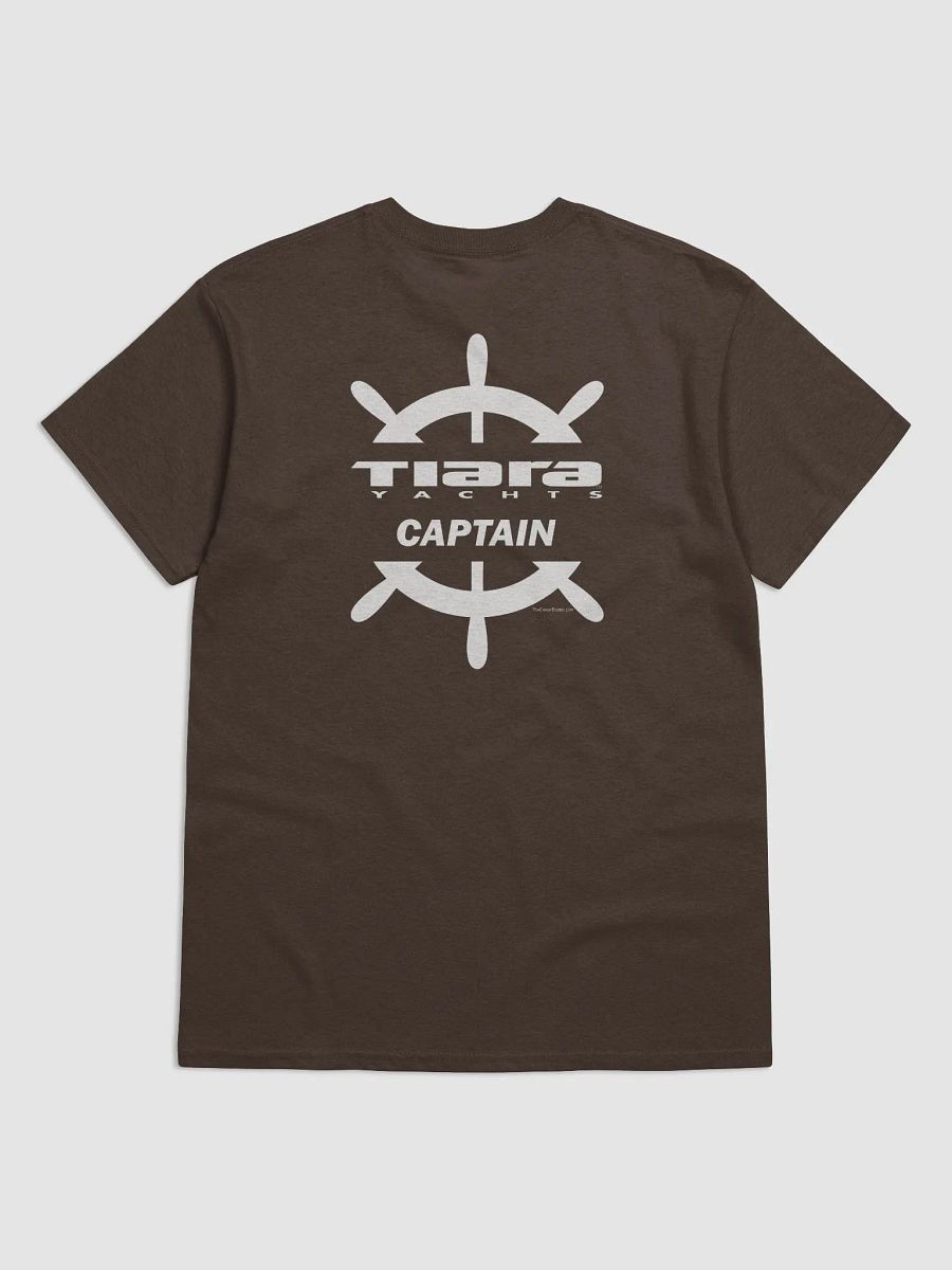 Tiara Yachts Captain - T-Shirt - Dark Shirt w/White Logo product image (4)