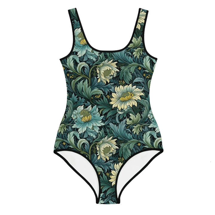 Embrace the Artistic Elegance: Exclusive William Morris Style Swimming Costume product image (1)