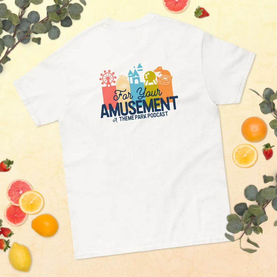 RIDES With FYA Logo On Back Tee (White) product image (9)