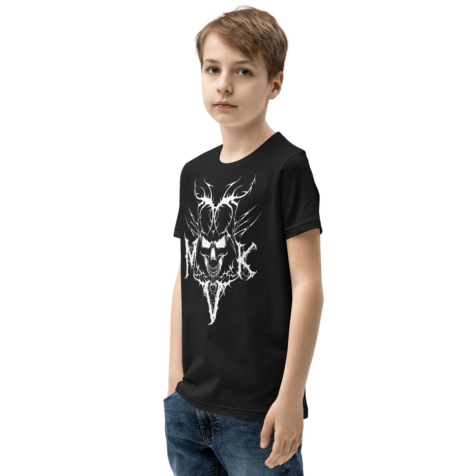 HeavyMVK White - Tiny Heathen Shirt product image (7)