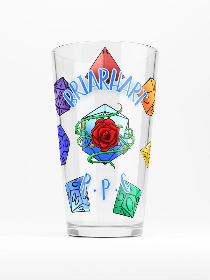 BriarHart RPG Shaker Pint Glass - PRIDE 2025 product image (1)