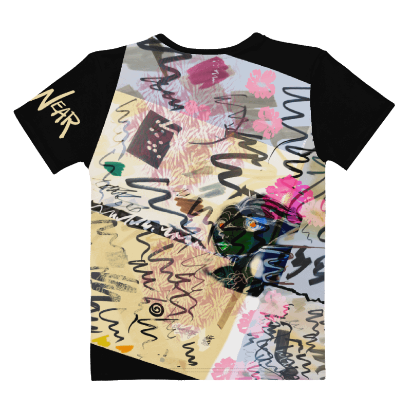 ScribbleWear #2 Women's Crew Neck Poly Tee/Boxes product image (2)