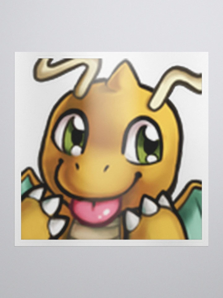 Dragon Blep Emote Sticker! product image (1)