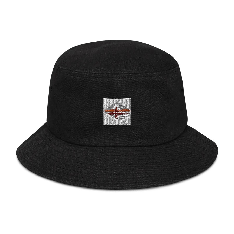 Fishing Denim Bucket Hat product image (1)