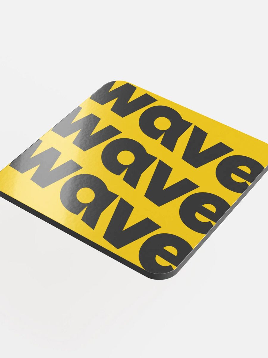 flght WAVE EMOJI Coaster product image (4)