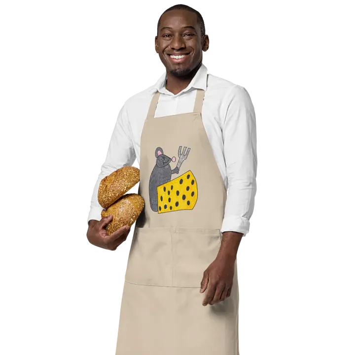 Cheese mouse apron product image (1)