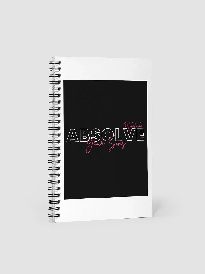 Absolve your Sins Notebook product image (1)