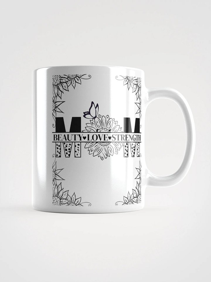 MOM Beauty, Love, Strength Sunflower Mug product image (2)