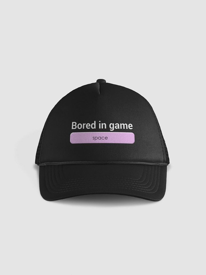 Bored Meme Pink Space Bar Hat product image (2)