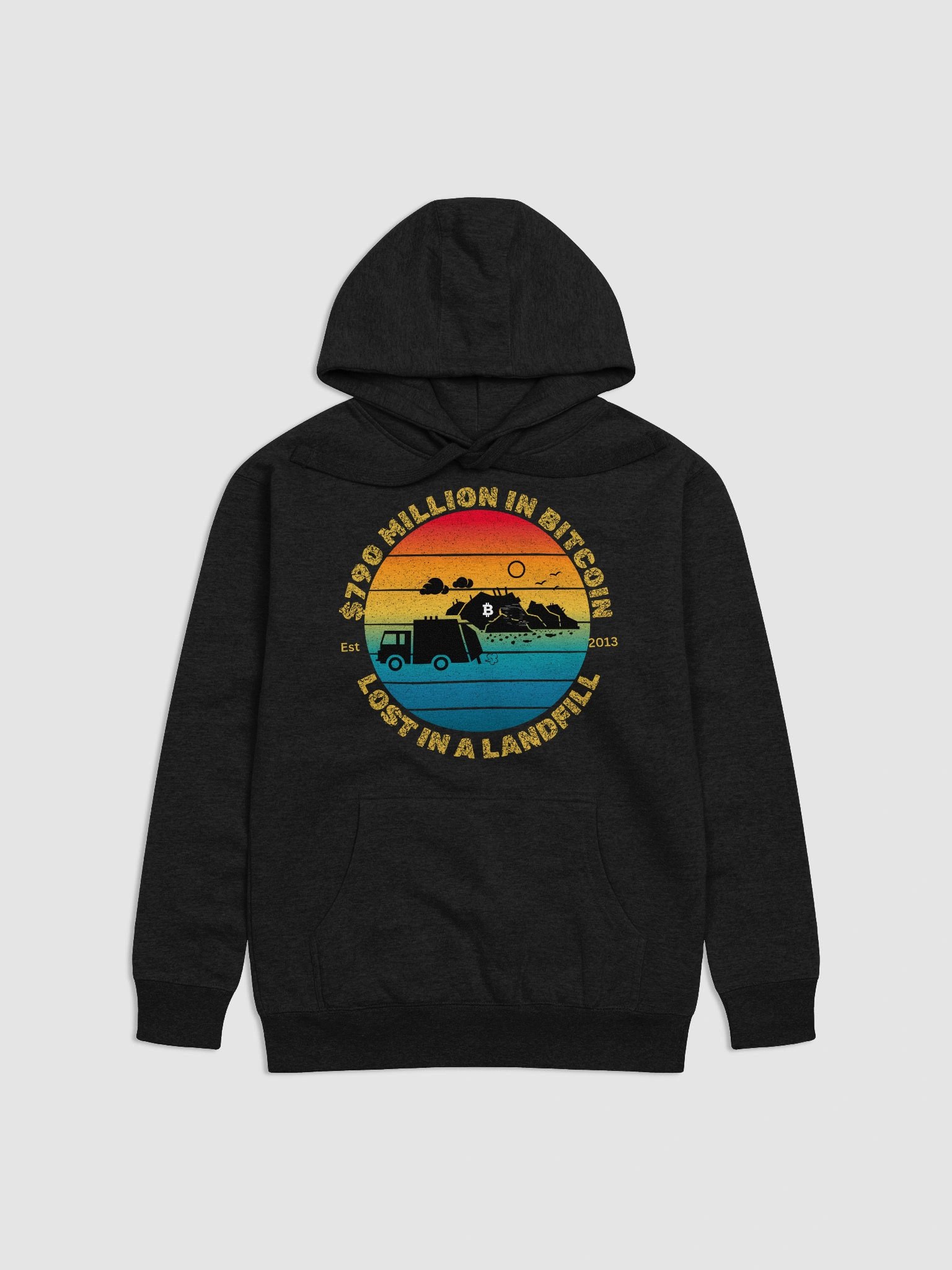 Bitcoin Sunset Unisex Hoodie product image (1)
