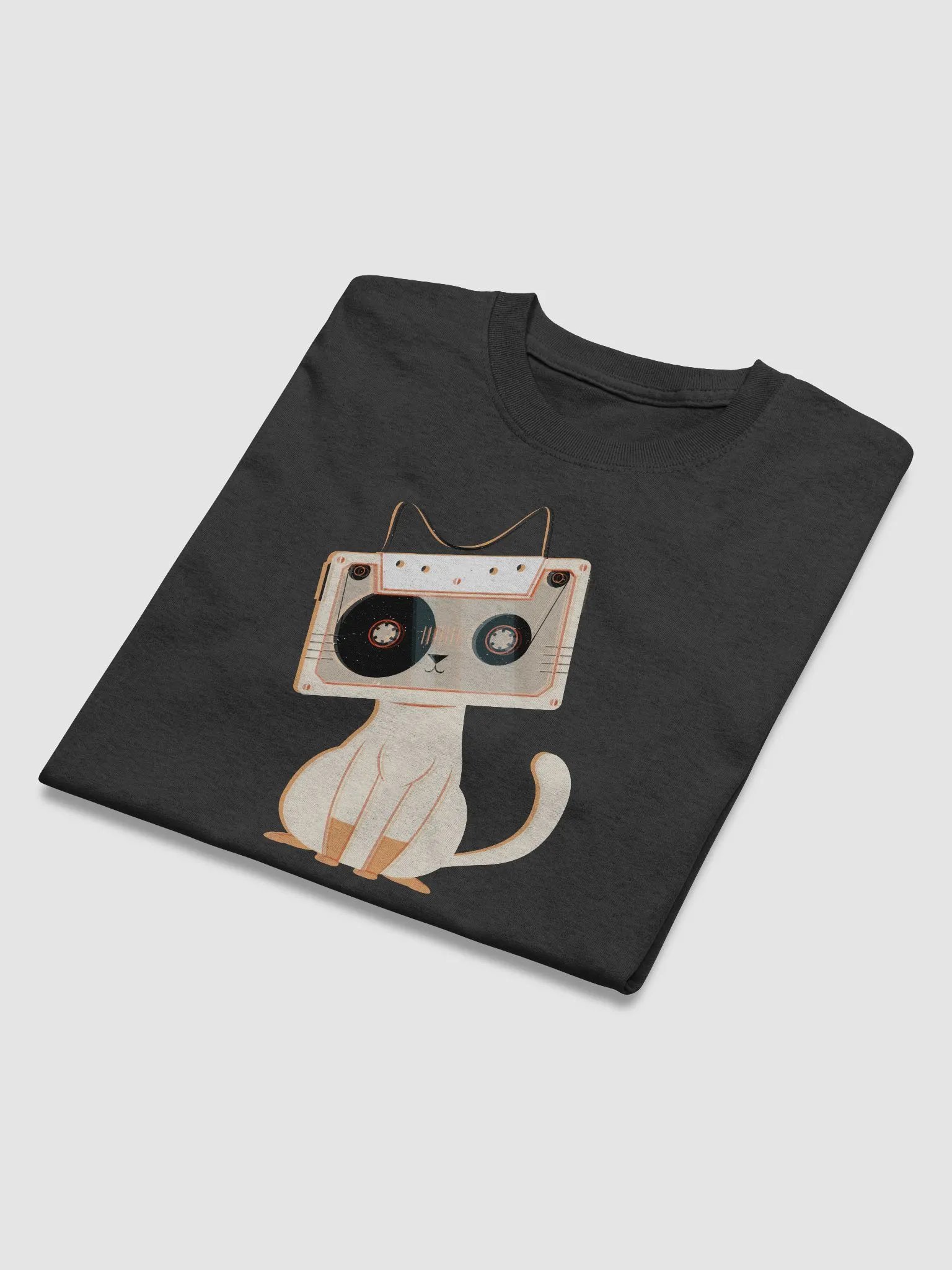 Cassette Tape B Heavyweight Unisex T-Shirt product image (3)