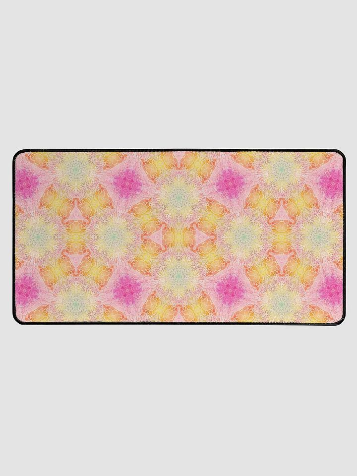 Vibrant Kaleidoscope Desk Mat product image (1)