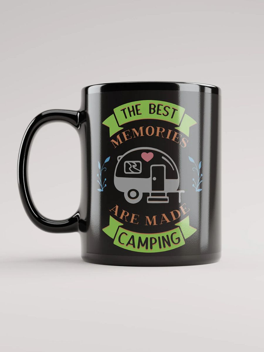 Best Memories Camping Black Glossy Coffee Mug product image (12)