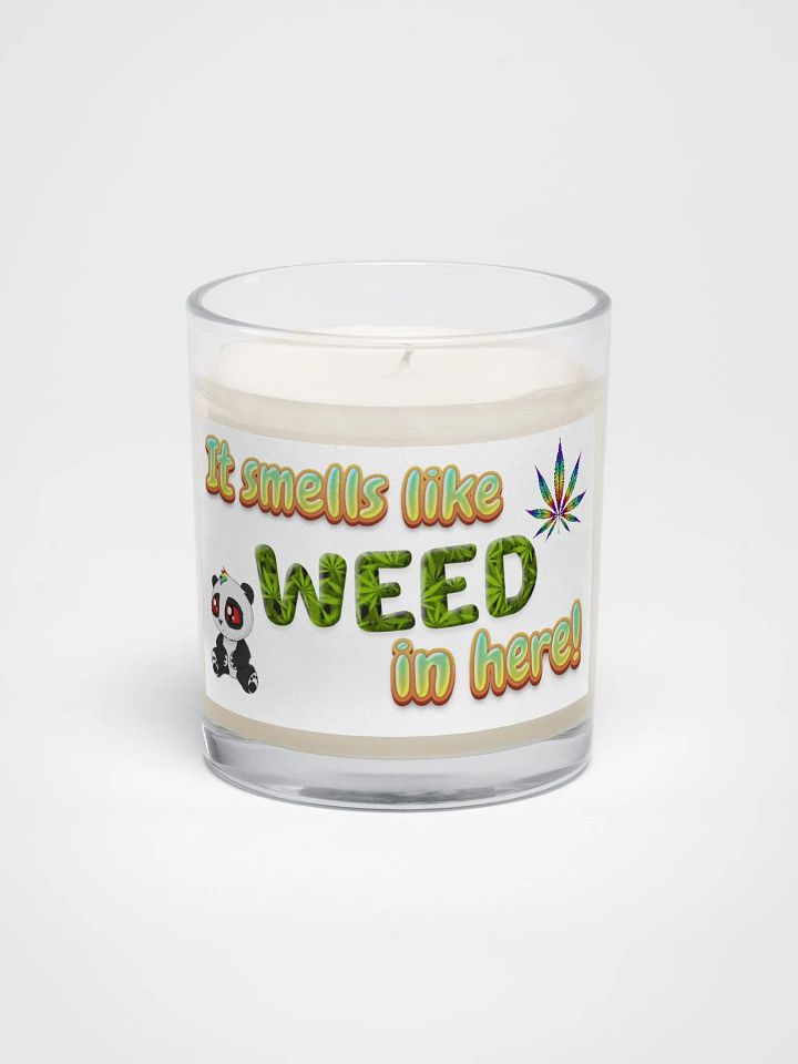 Smells like WEED! Candle product image (1)