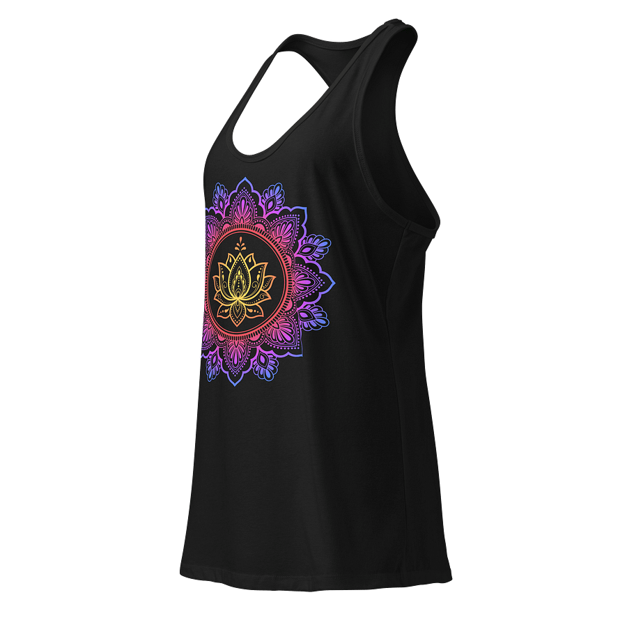 Mandala with Lotus - Tank product image (4)
