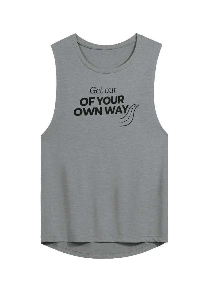 Get out of your own way flowy Muscle Tank product image (2)
