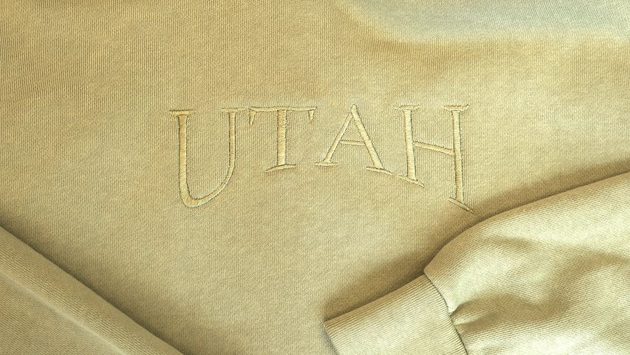 Utah Embroidered Hoodie product image (12)