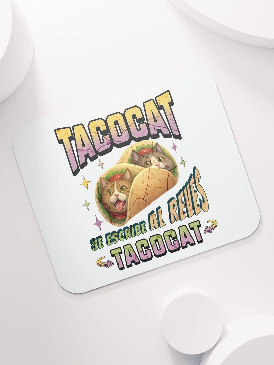 Tacocat Palindrome Mouse Pad product image (5)