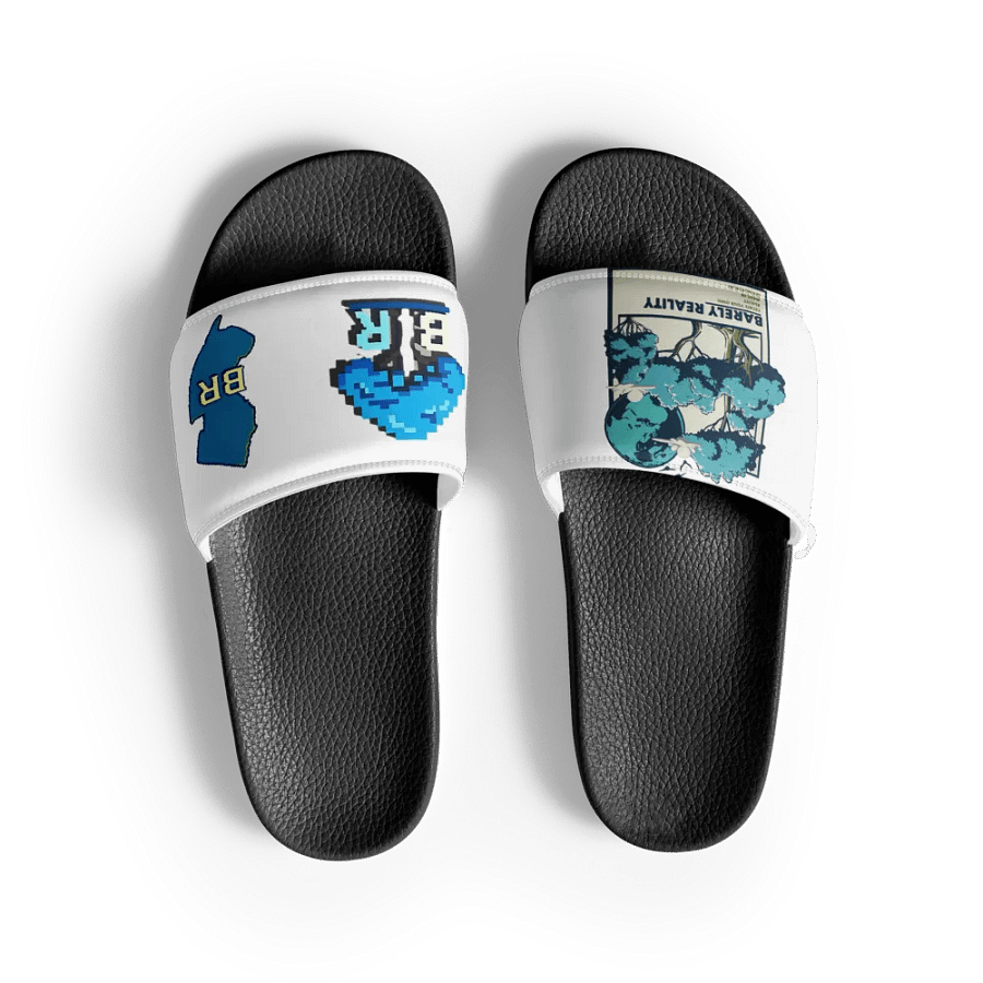 "JERSEY MADE" SLIDES (WHITE) product image (3)