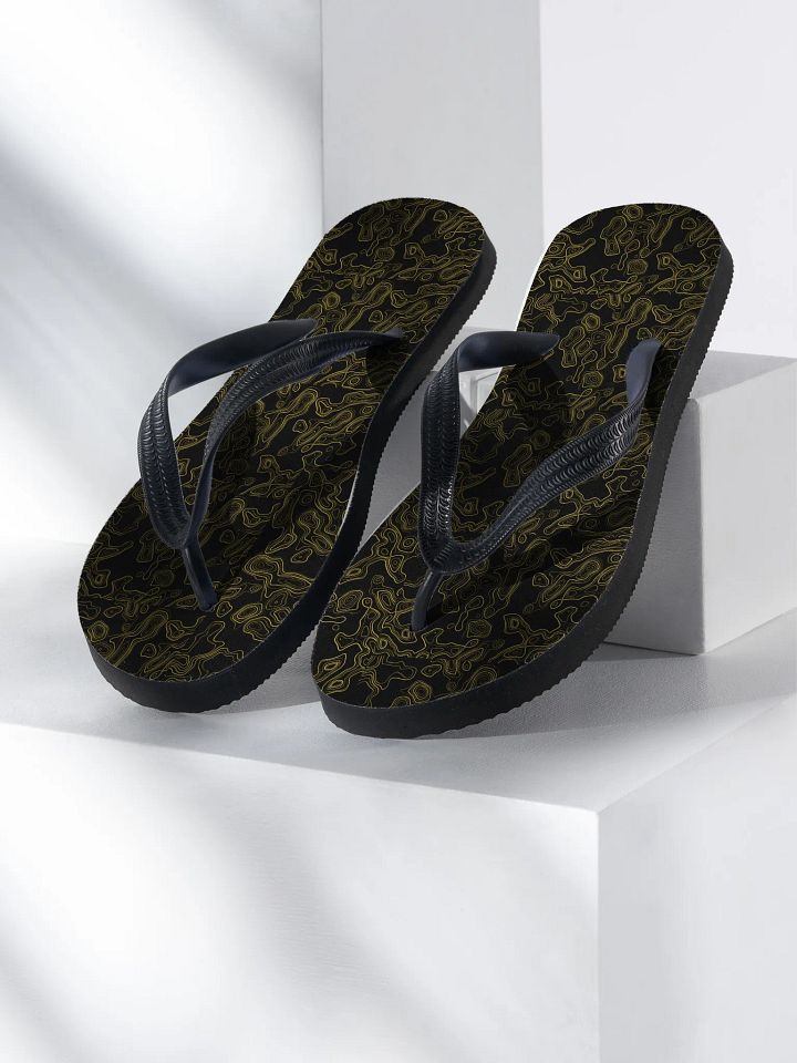 Topographic flip flops product image (1)