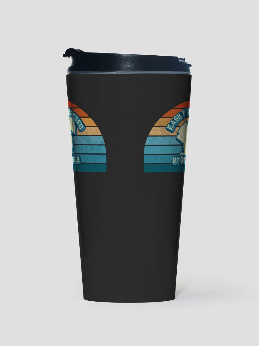 Retro Easily Distracted Travel Mug product image (1)