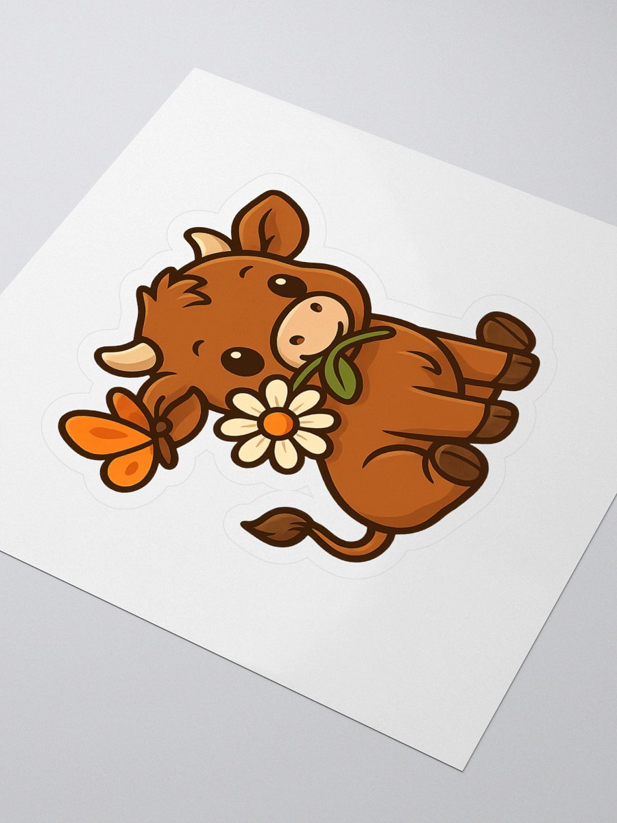 Moo-velous Cow Kiss Cut Stickers product image (3)