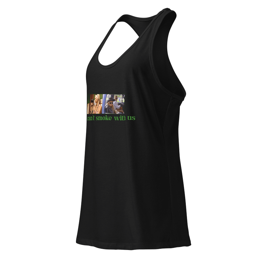 You can't smoke with us (black tank) product image (3)