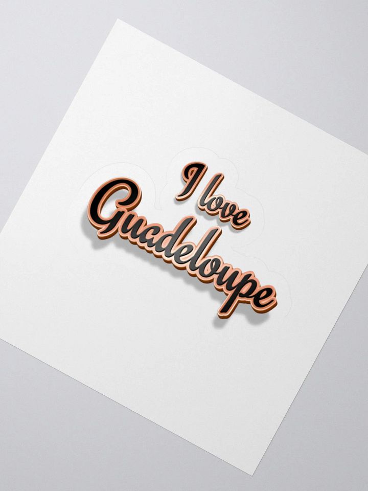 Guadeloupe Love Sticker Set product image (4)