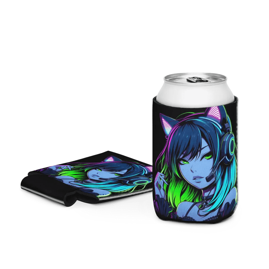 GothAunty Fangs Coozie Can Cooler product image (4)
