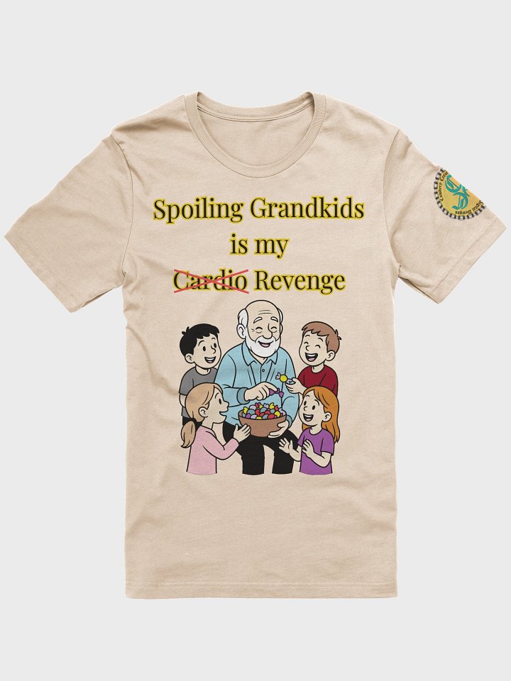 Spoiling Grandkids is my Cardio (Male) Bella+Canvas Supersoft T-Shirt Colors (7) product image (3)