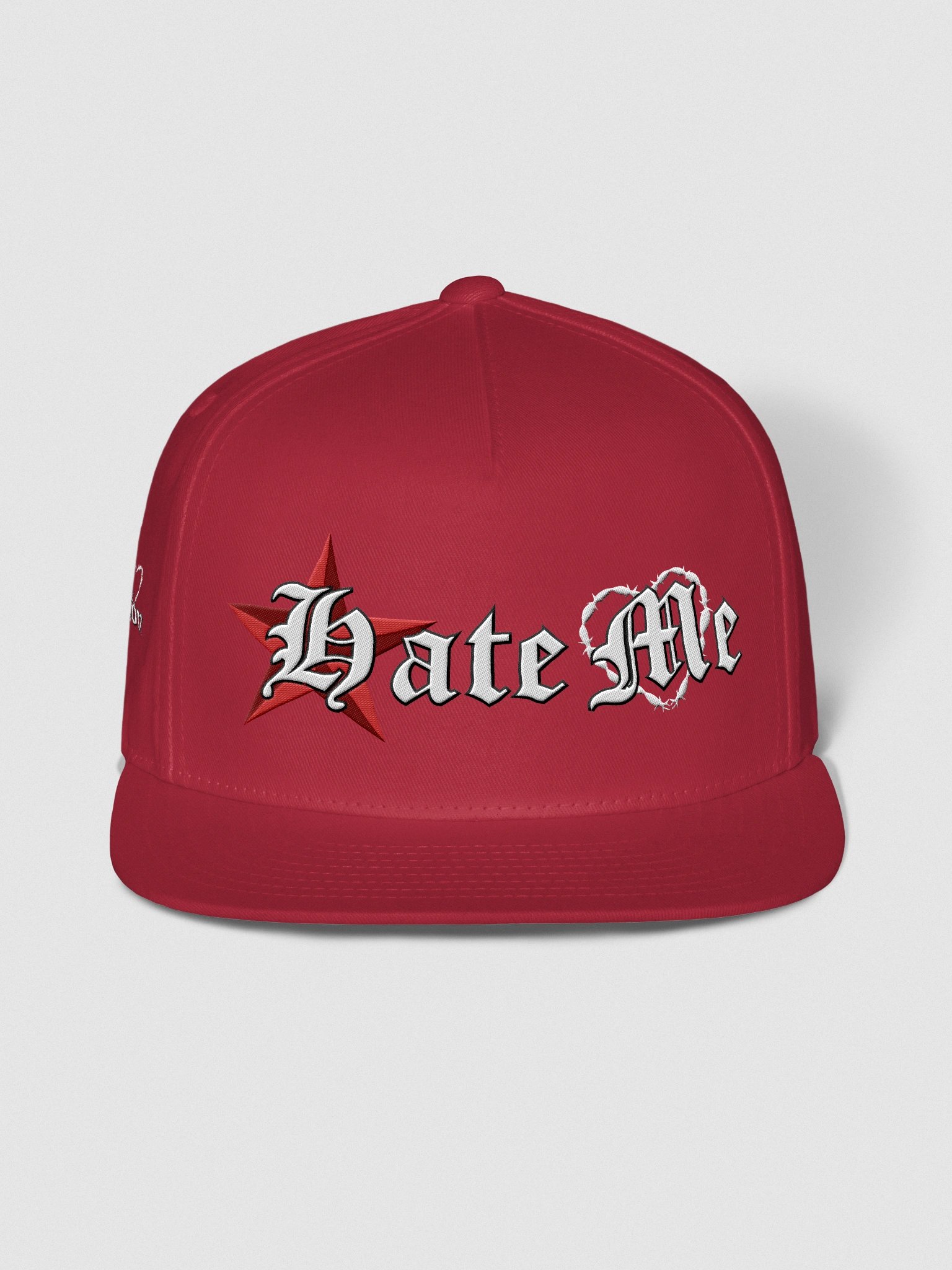 H-Town Hate Me A-Frame Snapback Cap "Summit Red" Colorway product image (1)