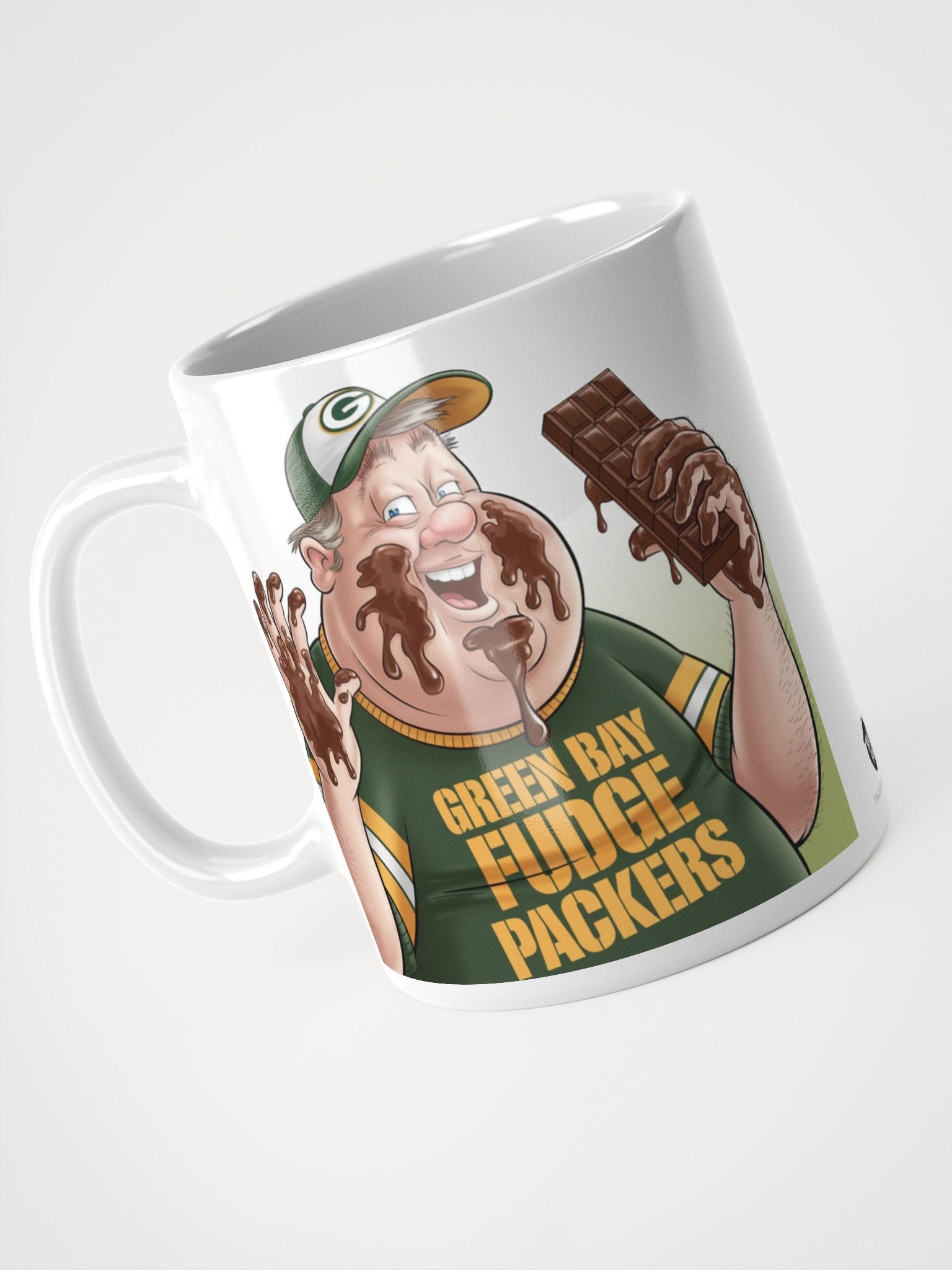 Green Bay Sucks Cartoon Mug | Green Bay Packers | Trash Fanz | NFL Rivals Locker product image (3)
