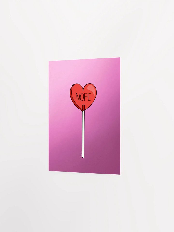 Nope art print product image (2)