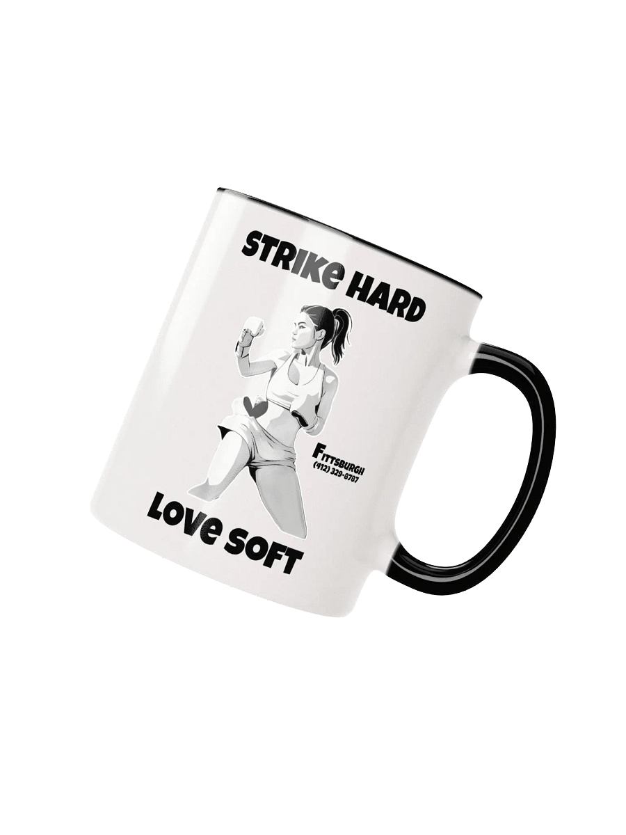 Warrior Women Ceramic Mug Black product image (3)
