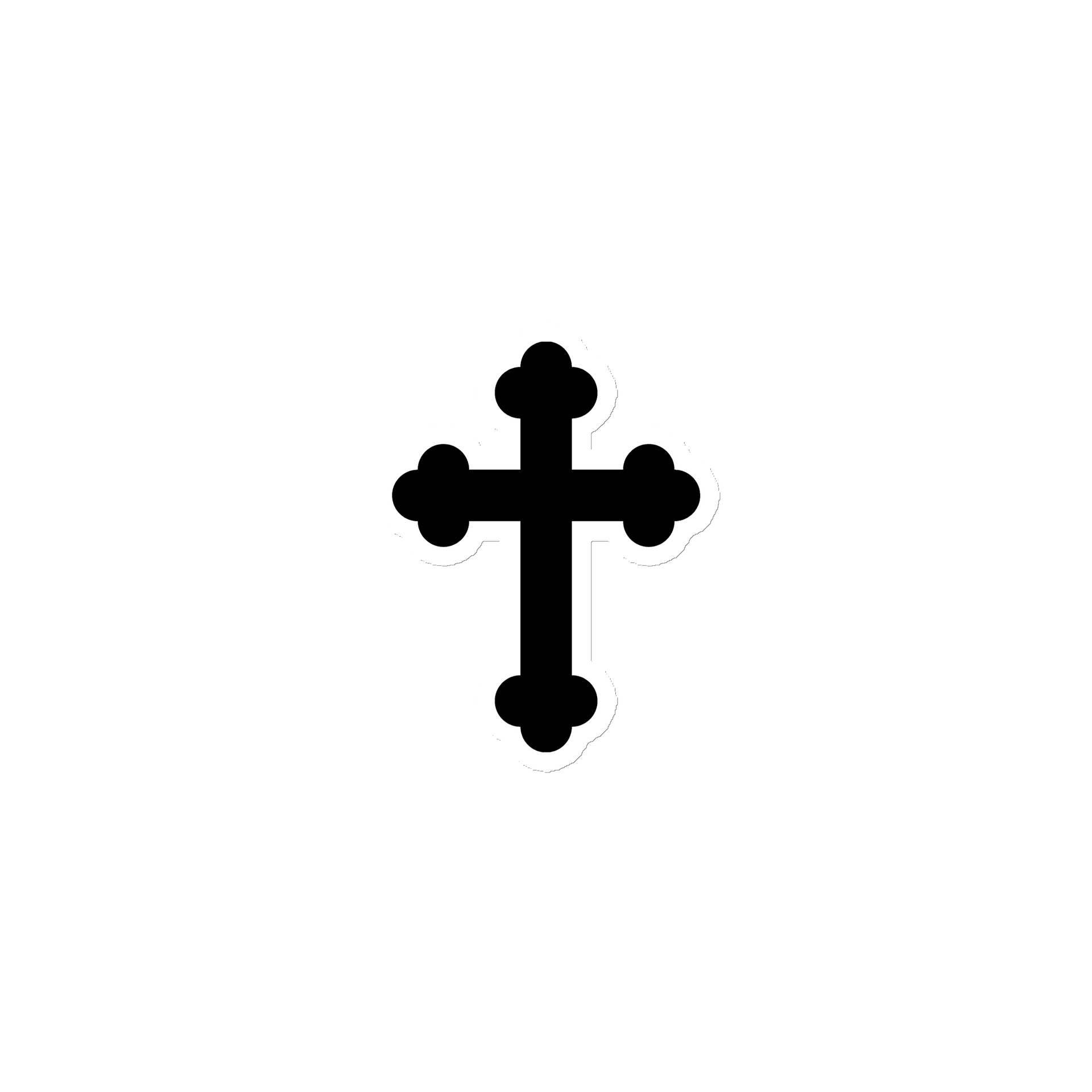 Cross Die-Cut Magnet product image (1)
