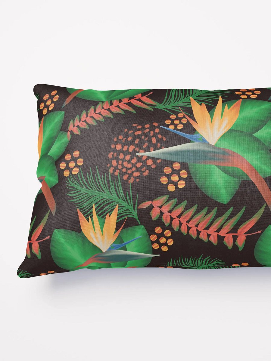 El Yunque Tropical Rainforest Black Pillow product image (8)
