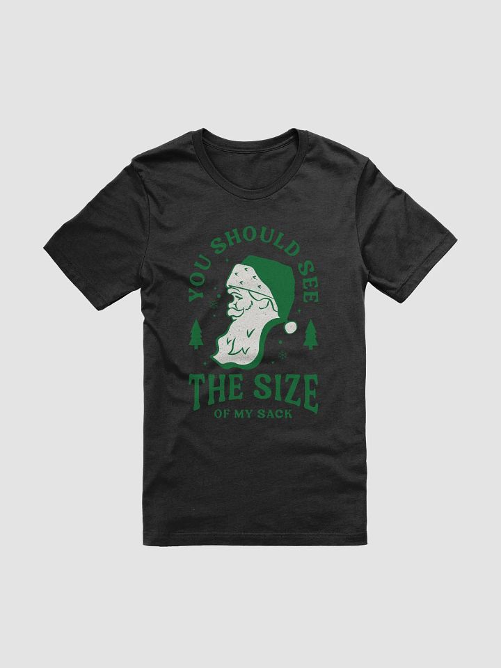 Vintage Santa You Should See The Size of My Sack T-Shirt product image (3)