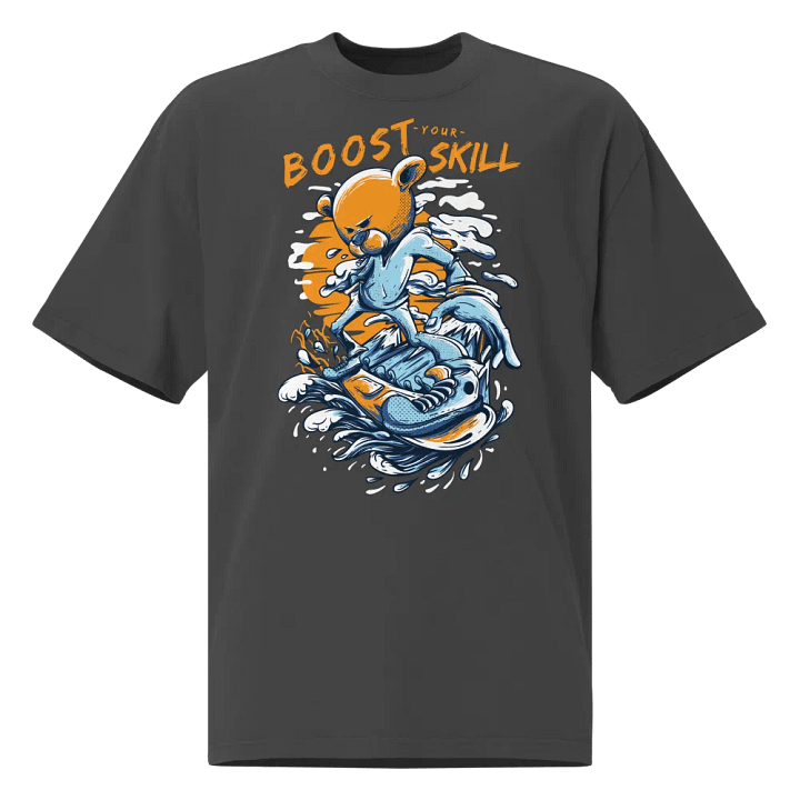 Bearded Surfer Oversized Tee product image (2)