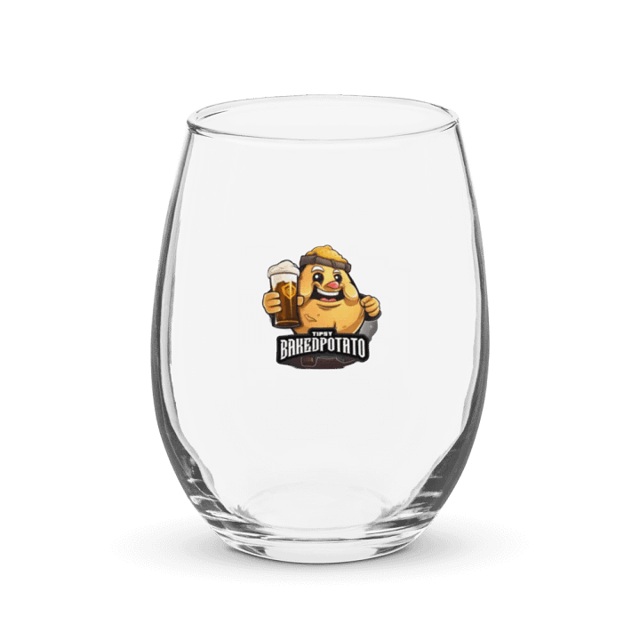 Tipsy Stemless Wine Glass #01 product image (1)
