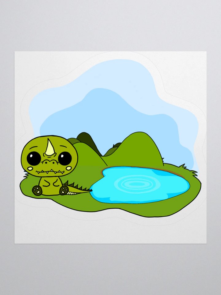 Agnes the Walgren Lake Monster Cryptikids Sticker product image (1)