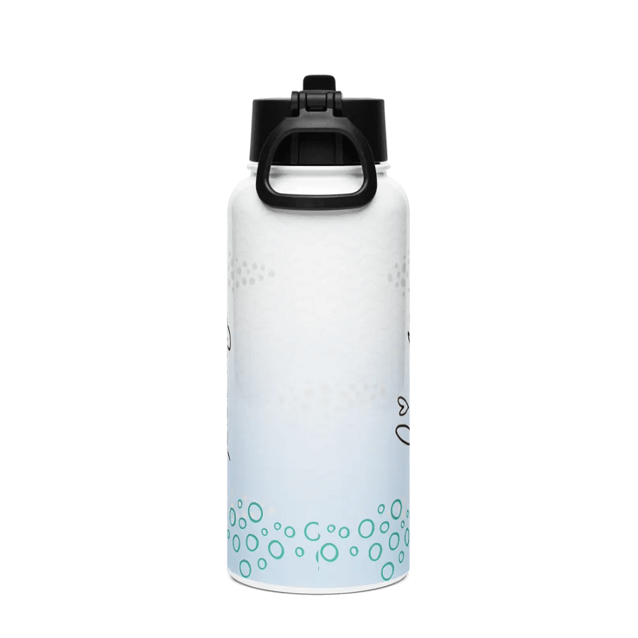 Lingling Kwong Stainless Steel Water Bottle With a Straw Lid product image (2)