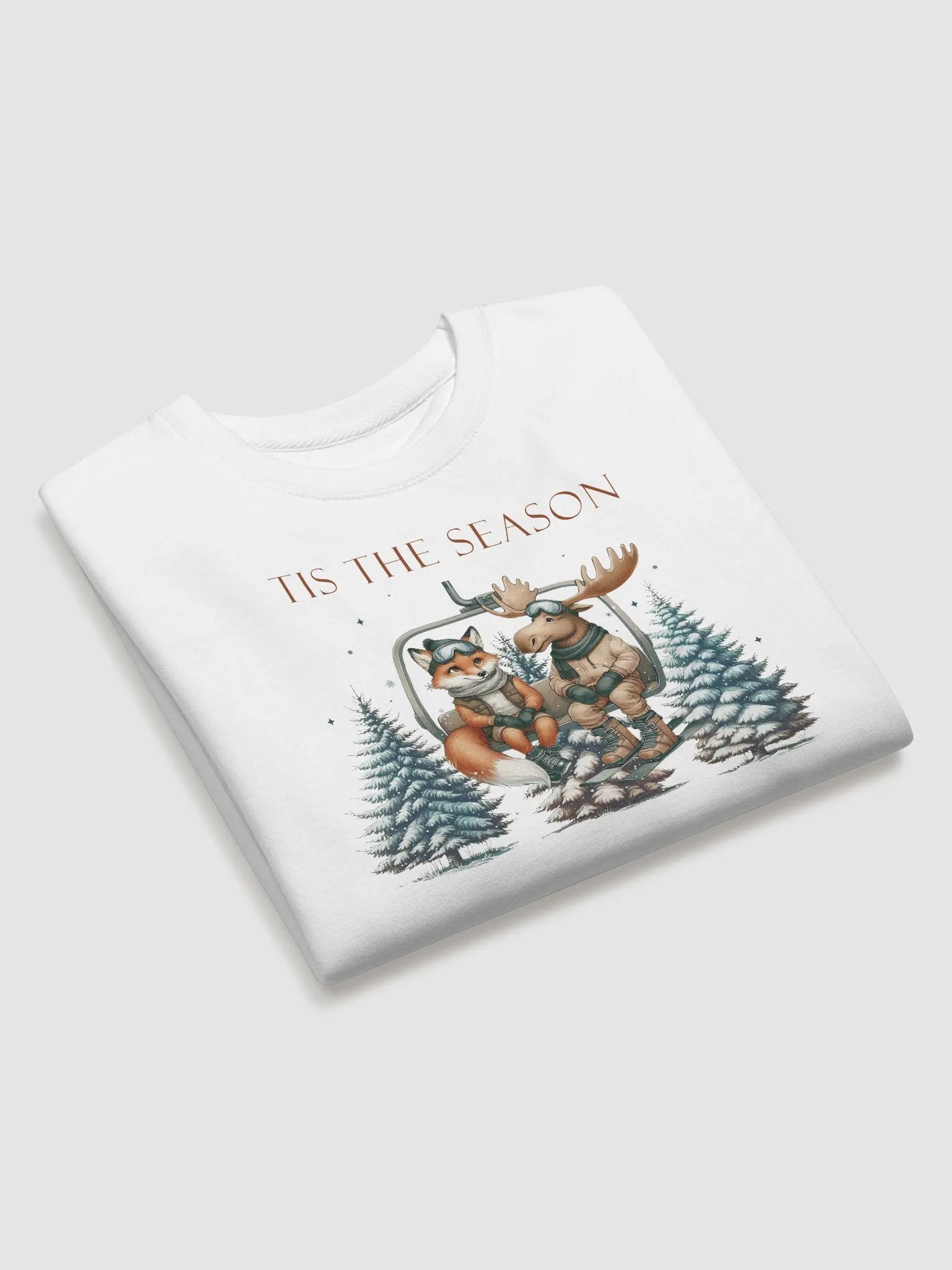 Tis the Season for a Fun Ride with Festive Friends Unisex Premium Sweatshirt product image (3)