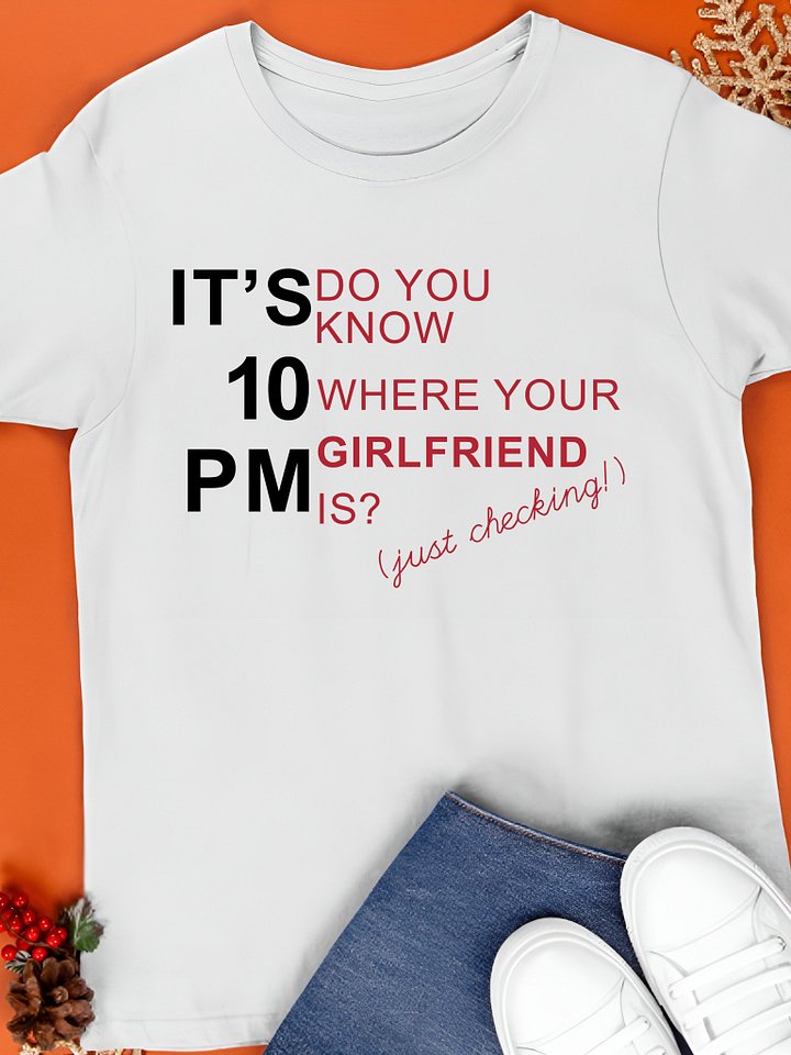 Sabrina Carpenter 10 PM Girlfriend Tour Shirt product image (1)