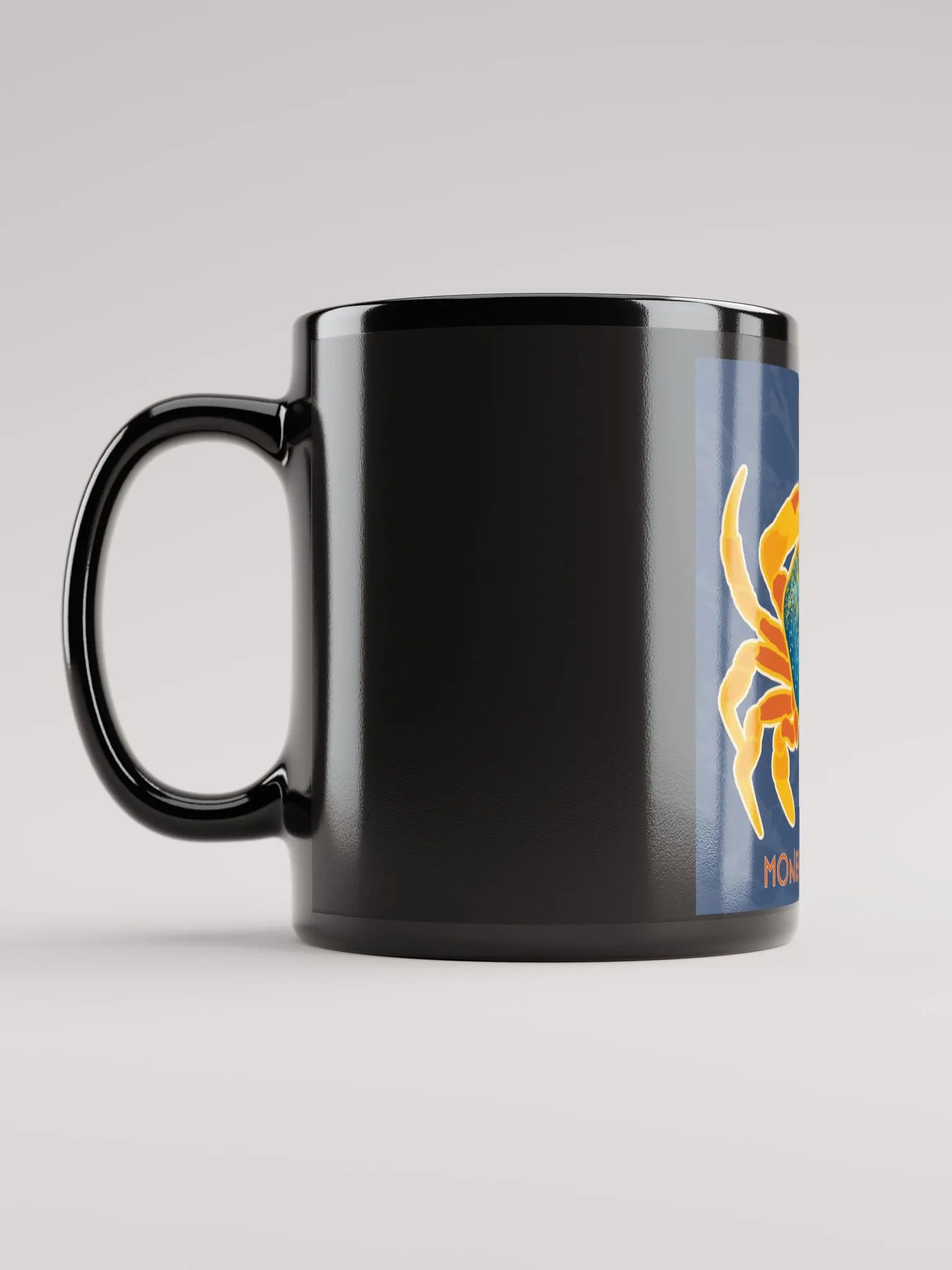 Black Glossy Mug product image (6)