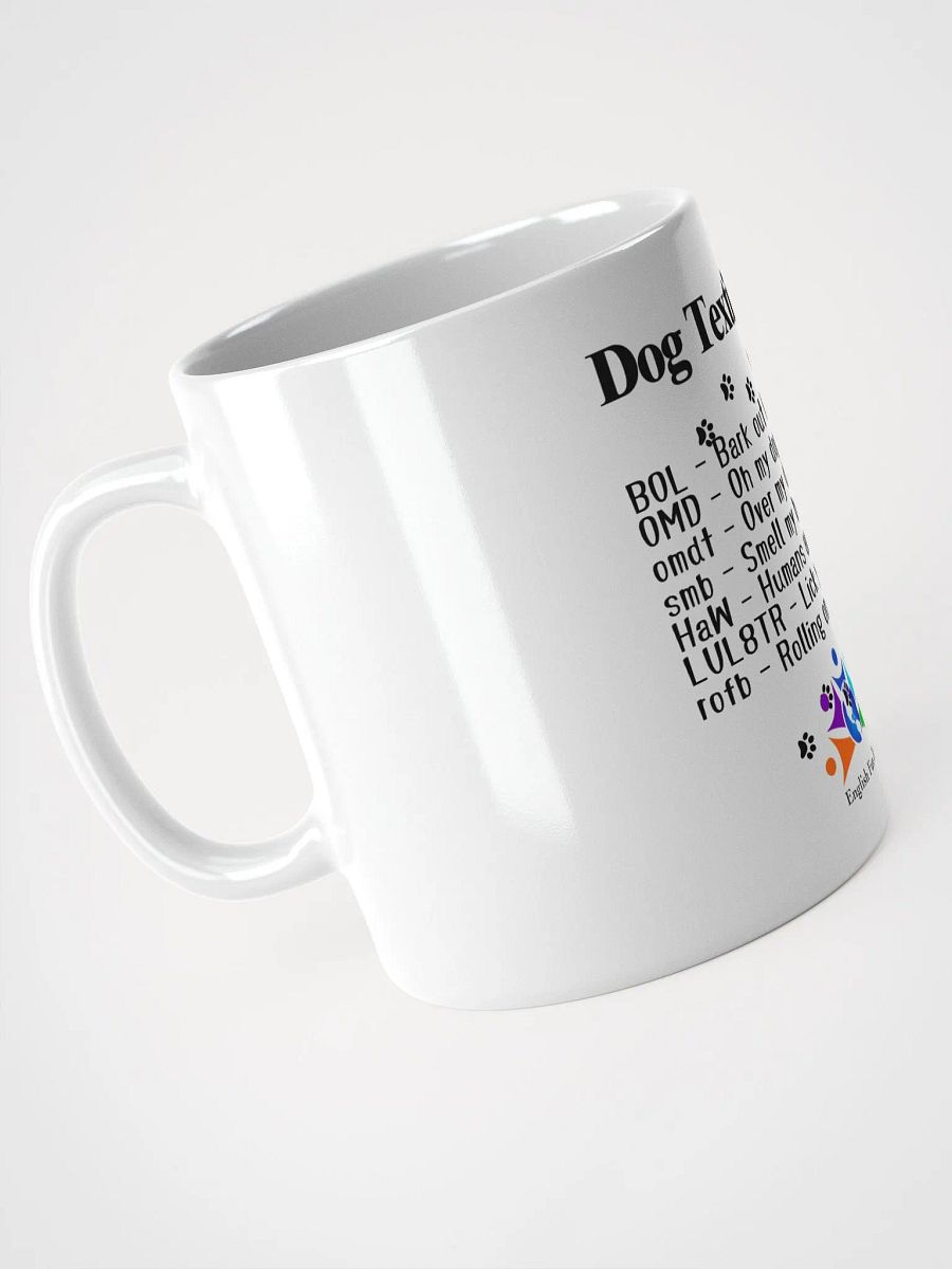 Dog Texting Codes Mug 1 product image (5)